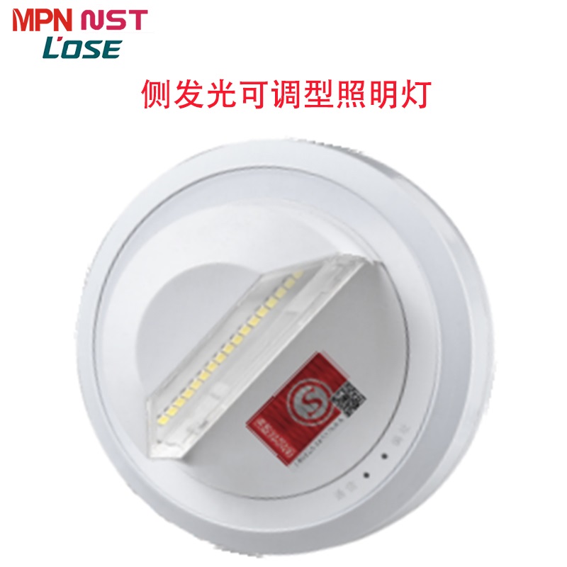 侧发光可调型照明灯